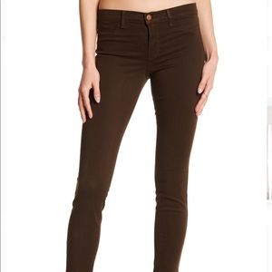 Authentic J Brand Super Skinny in Dark Forest